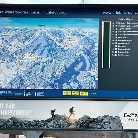 Im Fichtelgebirge - Nahe Der Skipiste Mit Balkon&free Parking Apartment