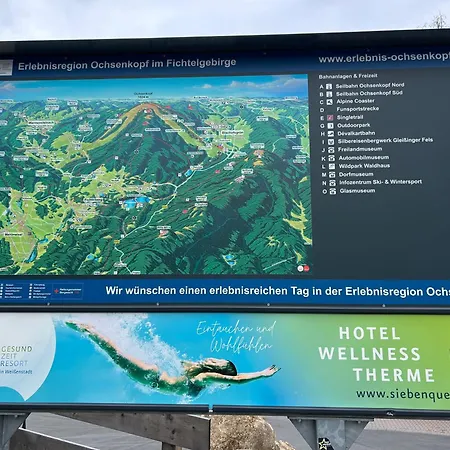 Im Fichtelgebirge - Nahe Der Skipiste Mit Balkon&free Parking