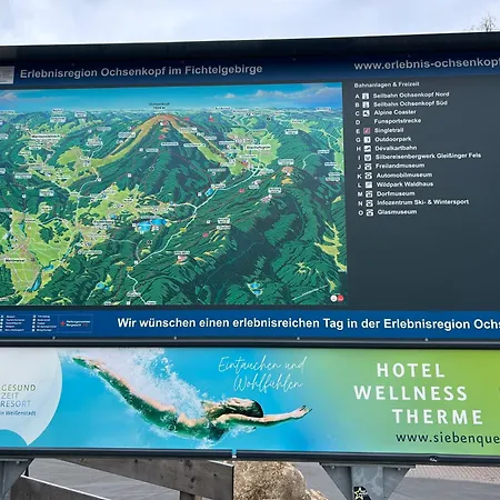 Im Fichtelgebirge - Nahe Der Skipiste Mit Balkon & Free Parking
